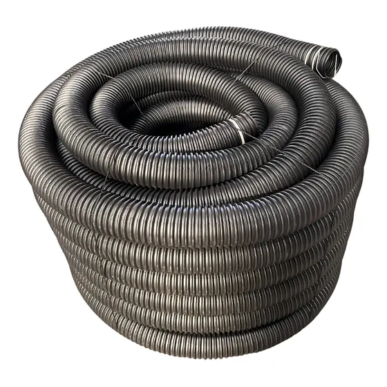 Eletroduto Corrugado 3 Pol 90mm Tubo Duto C/ Guia 25mts