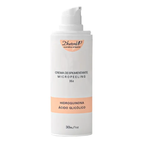 Crema Despigmentante H4 Dhermup 30 Ml Con Ácido Glicólico