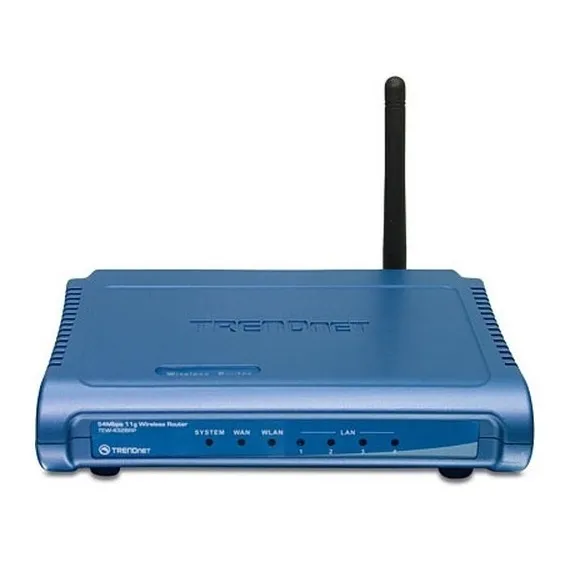 Router TRENDnet azul