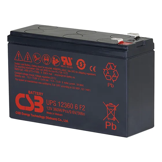 Bateríacsb 12v 6ah - Ups123606 (12v 360w)- Cs3 Eaton Apc Ups