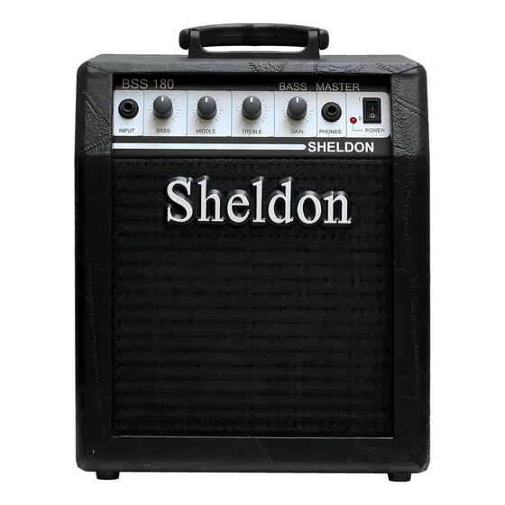 Amplificador Para Baixo Sheldon Bss180