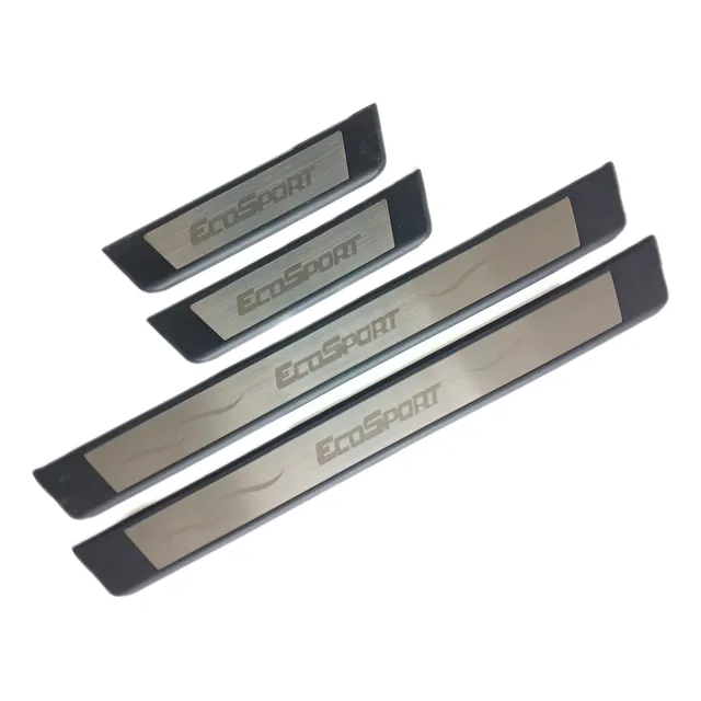 Pisapuertas Posapies Ford Ecosport Protector Acero Plastico