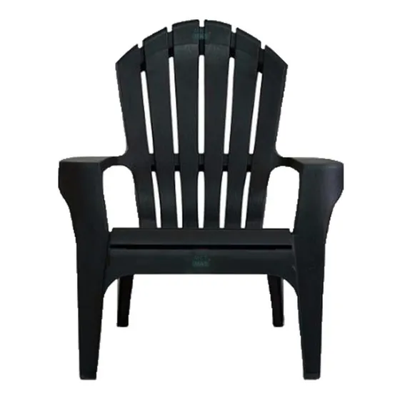 Sillon De Jardin Miami Plastico Exterior Color Negro Garden Life