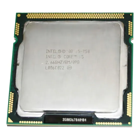 Processador Intel Core i5-750 BX80605I5750 de 4 núcleos e 3.2GHz de frequência