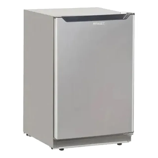 Heladera Bajo Mesada Frigobar Briket Bk1f1020 Color Acero inox