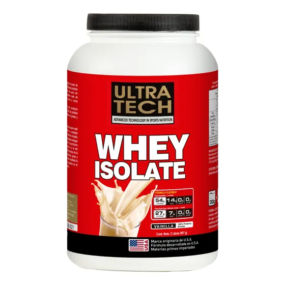 Whey Isolated Ultra Tech X 907gr - Proteina De Suero Aislada