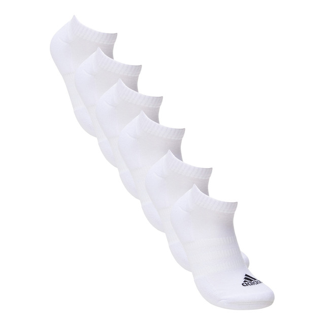 Kit 6 Pares De Meias Unissex Cano Baixo adidas Kit 6 Pares De Meias Unissex Cano Baixo adidas