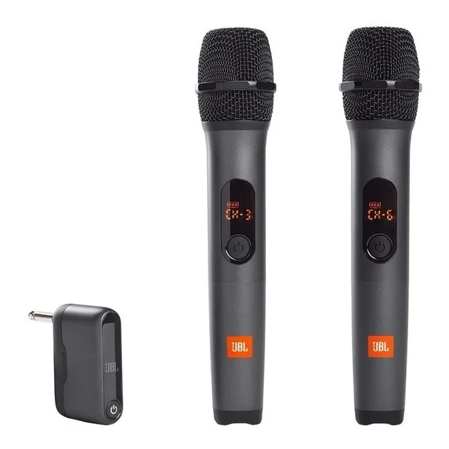 Micrófonos JBL MICBR2 Inalámbrico Cardioide color negro
