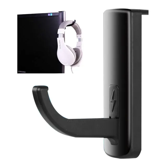 Soporte Gancho Para Auriculares Gamer Gaming En Monitor Mesa