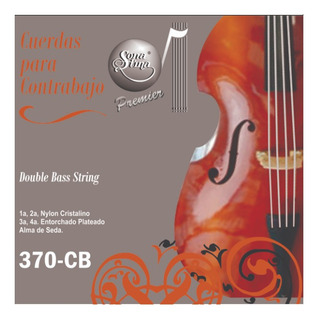 Cuerdas Para Tololoche Contrabajo Premier Sonatina Envio Cuerdas Para Tololoche Contrabajo Premier Sonatina Envio