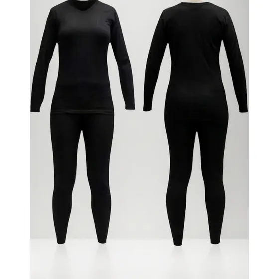 Conjunto Primera Capa Mujer Polera Pantalon Termico Cooldry