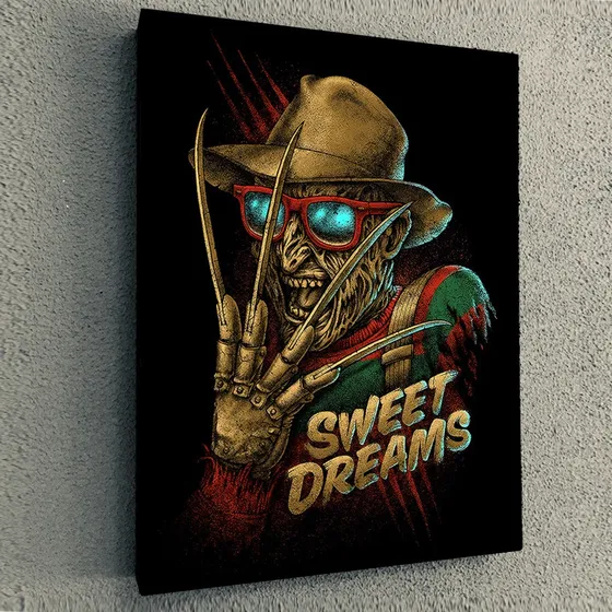 Cuadro De Pelicula Nightmare On Elm Street Sweet Dreams