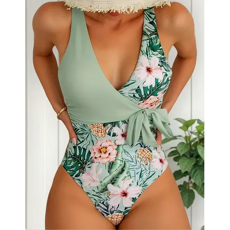 Traje De Baño Entero - Tropical