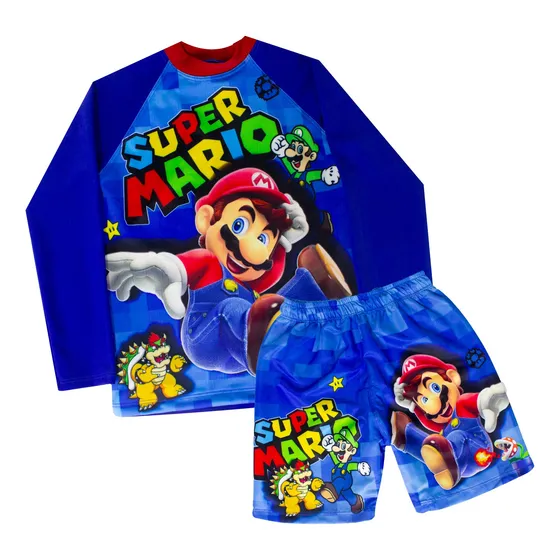 Conjunto Playero De Mario Bross
