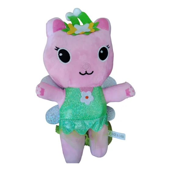 Muñeca Peluche 28 Cm Hada Gatina-gaby Y La Casa De Muñecas