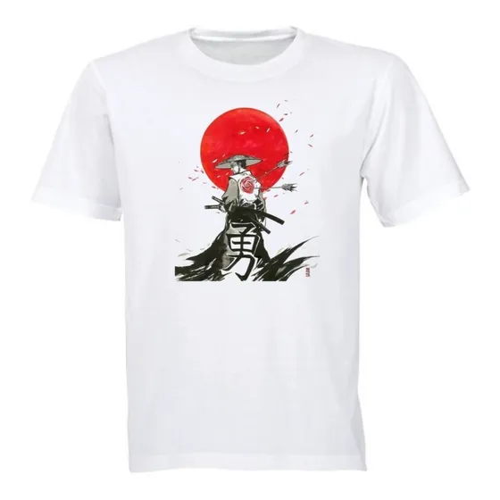 Camiseta De Samurais Estilo Japones Japon Mascara  C1 46