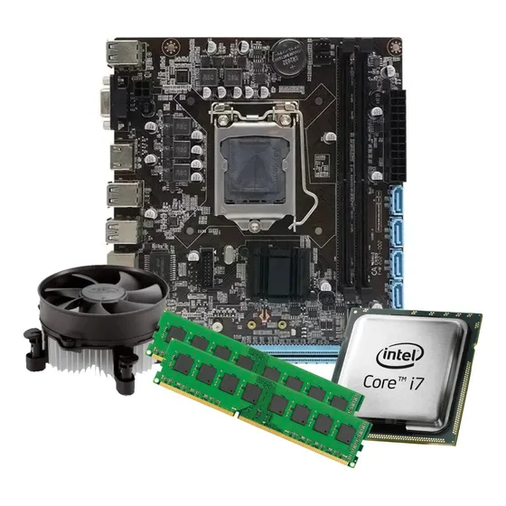 Kit Upgrade I7 4770 + Placa Mãe H81 + 16gb Ddr3 + Cooler