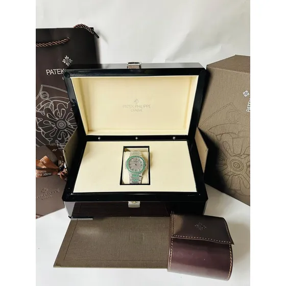 Reloj Patek Philips Suizo Piedras Incrustadas