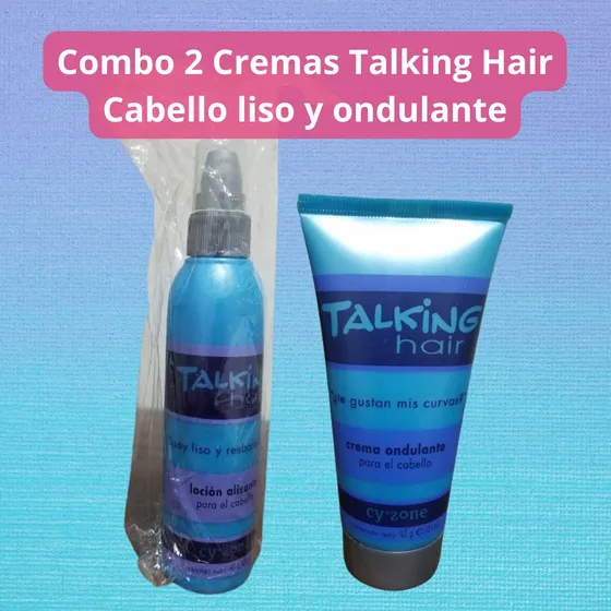 Combo 2 Cremas Para Cabello: Liso Y Ondulante, 90g