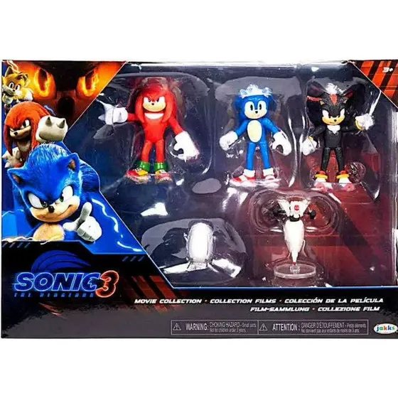 Sonic The Hedgehog 3 Movie 6cm Collection Jakks 2024