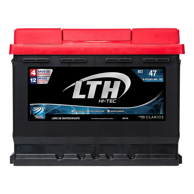 Batería Lth Dodge Dart 4cil 2l Se 2013-2016 - H-47-600