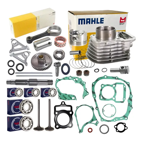 Kit Motor Cg 125 Titan 99 Comando Biela Rolamento Cambio Ret