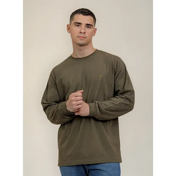 Remera Howard Manga Larga 1281 Algodón Hombre Adulto