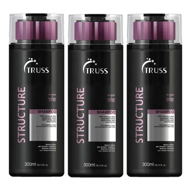 Kit 3 Truss Shampoo Structure