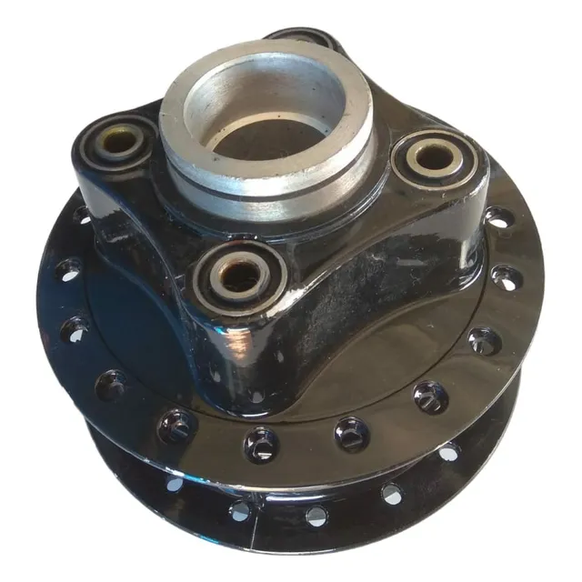 Maza Trasera Negra Cg - Zanella Zapucai - Diametro 170mm °-°