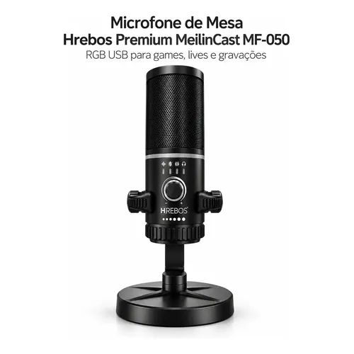 Microfone Razer Seiren V3 Chroma - Rgb Usb, cor preta | MercadoLivre