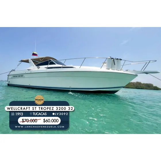 Lancha Wellcraft St Tropez 3200 32 Lv3092