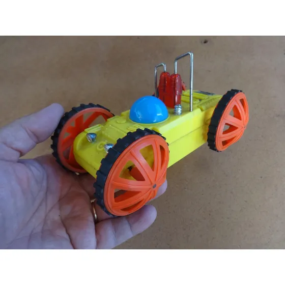 Nave Espacial Juguete Antiguo Juguete Space Robot Auto Lunar