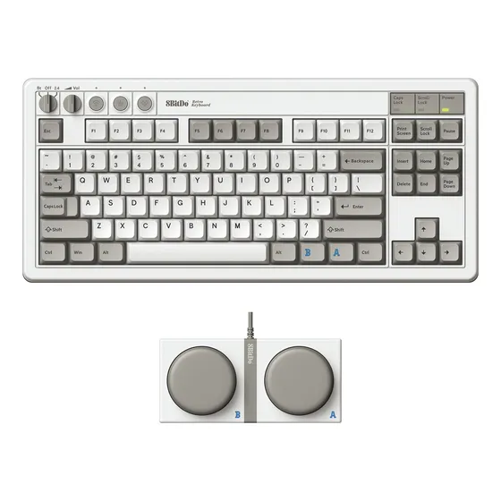 Teclado Retromecánico Bluetooth De 8 Bitdos/2.4g/usb-c - M