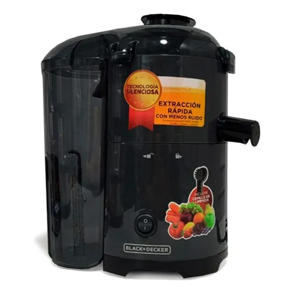 Extractor De Jugos Black Decker 400w Recipiente 57 Oz Negro
