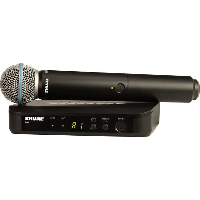 Shure Blx24/b58 Sistema Inalámbrico De Mano Con Beta 58 Color Negro