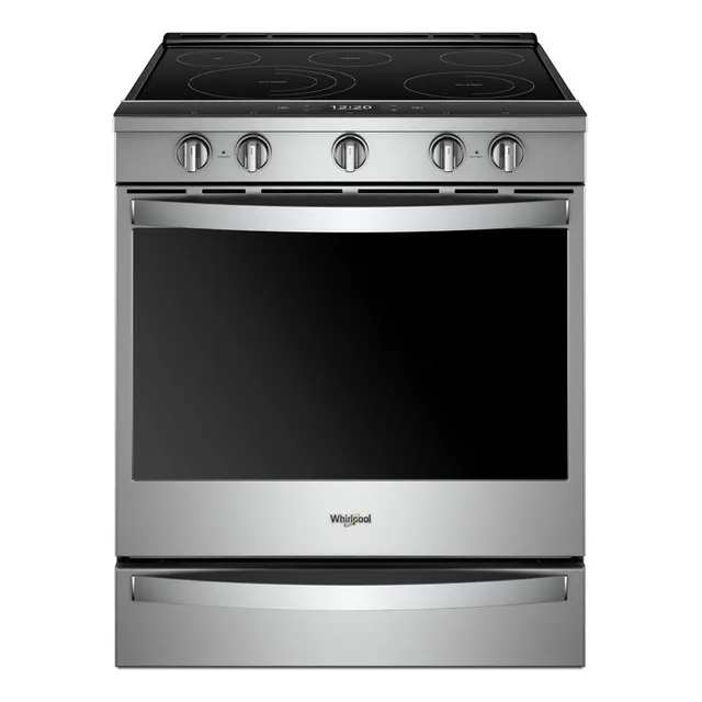 Estufa Electrica  Whirlpool Smart Conveccion 5 Hornillas