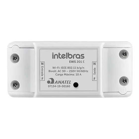 Controlador Smart Wi-fi Para Ambientes Intelbras Ews 201 E