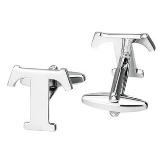 2 X Abotoaduras Masculinas De Bronze Iniciais Personalizadas 2 X Abotoaduras Masculinas De Bronze Iniciais Personalizadas