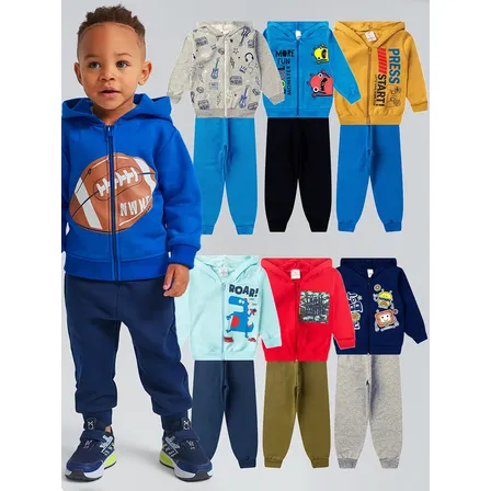 Kit 4 Peças Moletom Jaqueta Infantil Menino Inverno Promoção