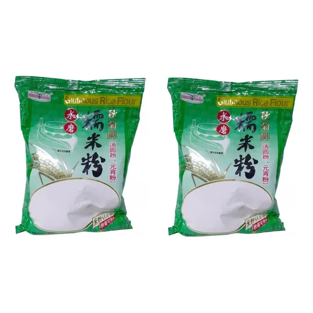 Harina De Arroz Glutinoso 400gr Qiuju