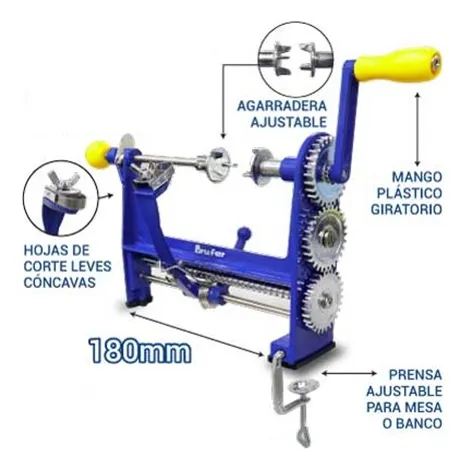 Pelador De Naranja Mango Pera Manzanas Manual 