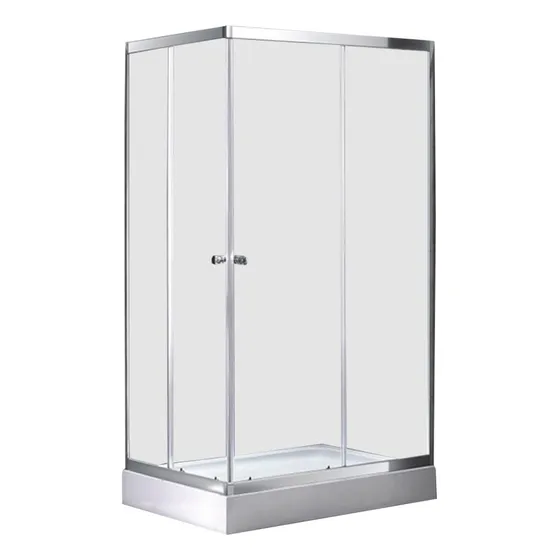 Shower Door Rectangular 80x120x180 Vidrio Templado Derecho