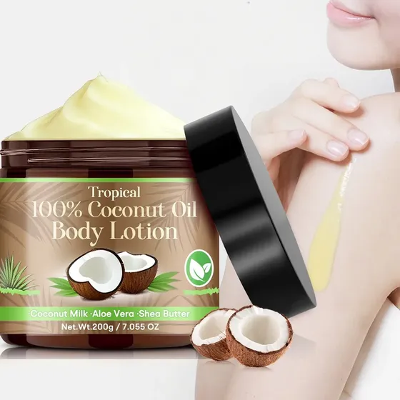 Creme Corporal Hidratante Óleo De Coco 200g Coco