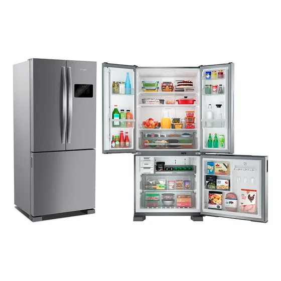 Heladera Whirlpool French Door No Frost Inverter 544 L Dimm