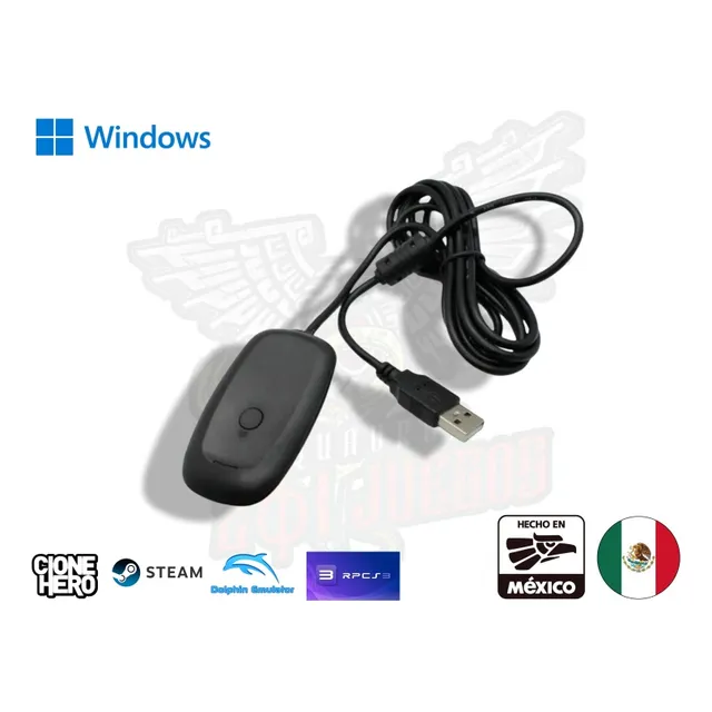 Guitar Hero Rockband Clone Hero - Receptor Xbox360 Para Pc (Reacondicionado)