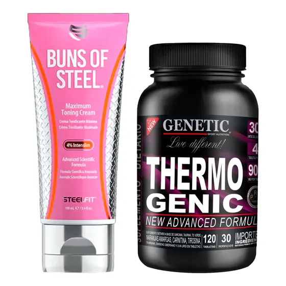 Thermogenic Genetic Buns Of Steel Crema Quema Grasa Definida