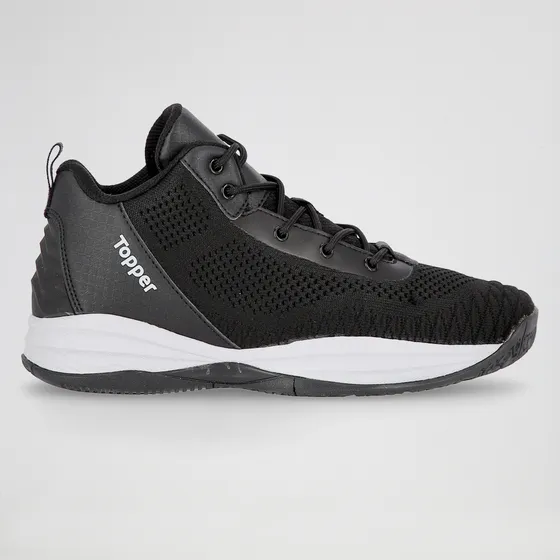 Zapatillas Topper Candun En Negro/blanco | Stock Center