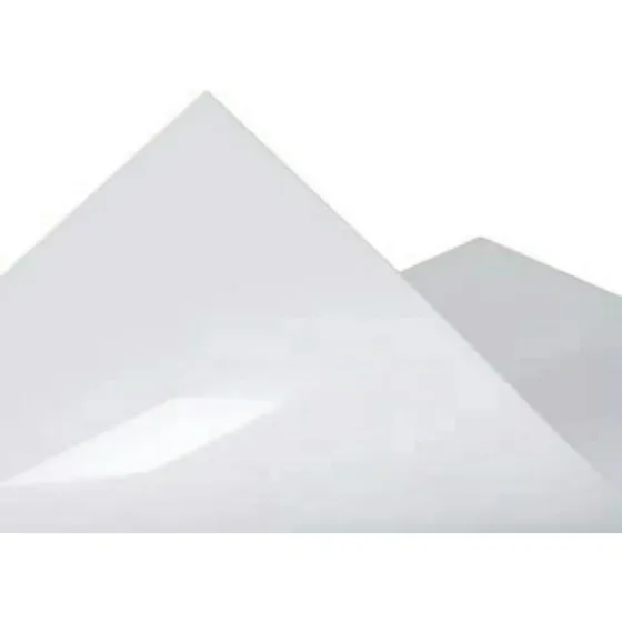 Formica Lámina Decorativa Alto Brillo Blanco 
