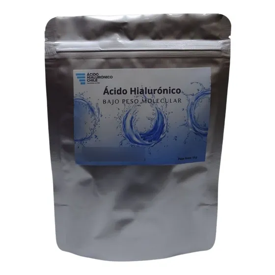 Ácido Hialurónico Puro En Polvo Bajo Peso Molecular 10 G