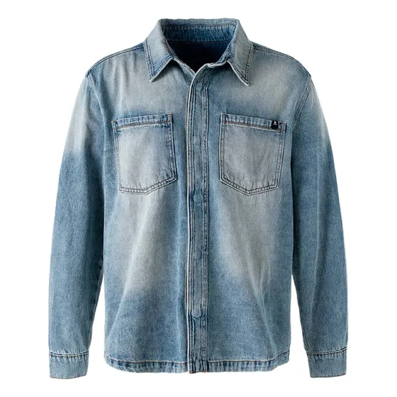 Chaqueta De Movies Tono Medio En Denim Para Hombre